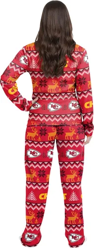 Miniatura 3 de FOCO NFL womens Nfl Team Ugly Pattern Matching Set Family Holiday Pajamas