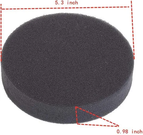 Miniatura 3 de Pieza de repuesto para filtro de aspiradora compatible con Bissell CleanView Aspiradora vertical giratoria para mascotas 2252 2486 2489 2254 22543