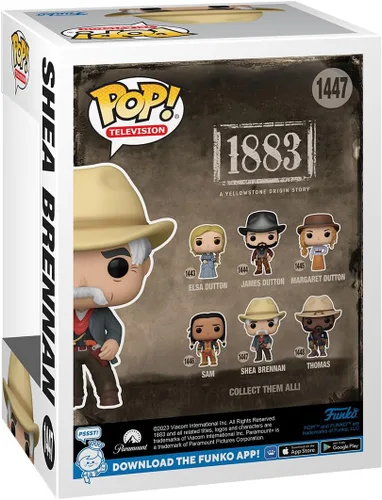 Miniatura 3 de Funko POP! TV: 1883 - Shae Brennan - Figura de vinilo coleccionable - Idea de regalo - Producto oficial - para niños y adultos - Fans