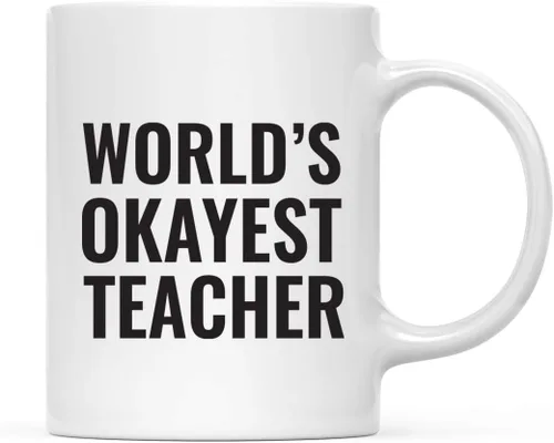 Miniatura 36 de Andaz Press Taza de café de 11 onzas, regalo de broma para la niñera más buena del mundo, 1 paquete