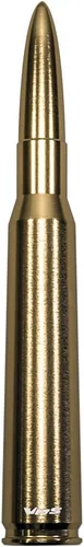 Miniatura 2 de VMS RACING 50 Cal Caliber - Antena de bala con acabado de latón, calibre pesado, mecanizado CNC, compatible con Jeep Wrangler JK JKU JL Sahara