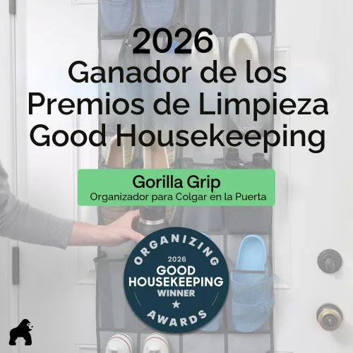 Miniatura 4 de Gorilla Grip - Zapatero para colgar en la puerta, 24 bolsillos de malla para sostener hasta 40 libras, organizador para parte trasera del armario
