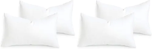 Miniatura 14 de Hofdeco Premium Relleno de almohada, 20 x 20 pulgadas (para funda de tamaño de 18 x 18 pulgadas), resistente al agua, sintético para patio, banco