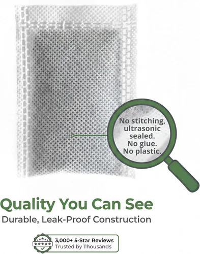 Miniatura 7 de Filtros para Destilador Green Piece – Sobres de Carbón de Carbón Activado (Hecho en EE. UU.) Absorbente de Olor y COV, Compatible con Destiladores