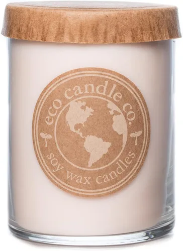 Miniatura 16 de Eco Candle Co. Vela Reciclada, Gardenia y Guayaba, 6 oz. – Aromas de Gardenia, Jazmín, Guayaba y Verdes Tropicales – 100% Cera de Soja, Sin Plomo