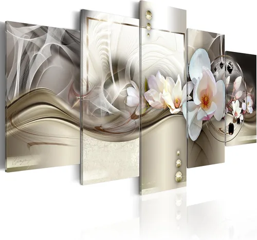 Miniatura 17 de Lienzo decorativo con impresión artística de diseño de orquídea de Artgeist Orquídea #01