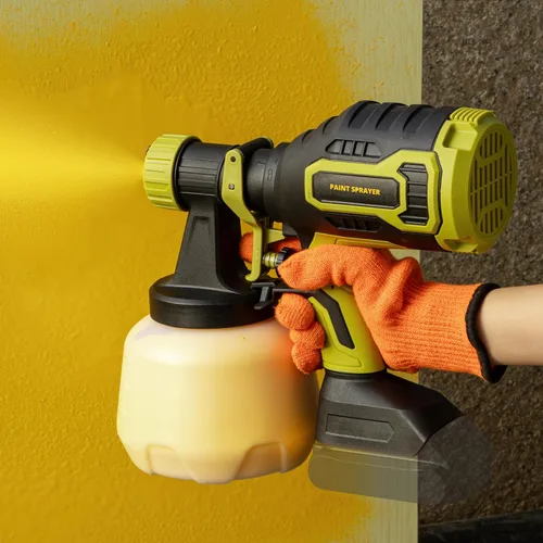 Miniatura 6 de Pulverizador de pintura inalámbrico compatible con batería Dewalt de 20 V (batería no incluida), 33.8 fl oz/min de alto flujo, contenedor de 40.6 fl
