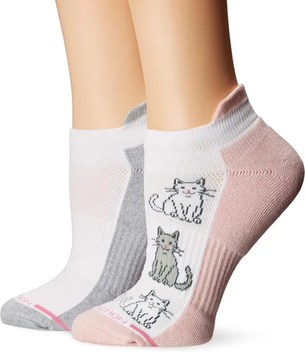 Miniatura 24 de Dr. Motion calcetines de compresión de corte bajo para mujer, 2 piezas