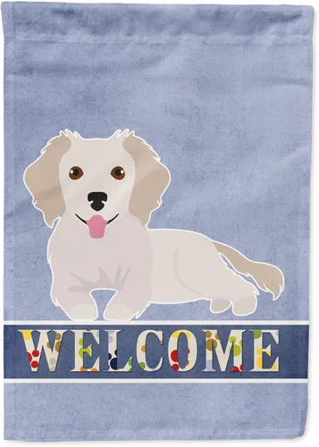 Miniatura 56 de Caroline's Treasures CK3647CHF - Bandera de bienvenida con diseño de bulldog francés, manga grande, para porche, para colgar en la pared, poliéster