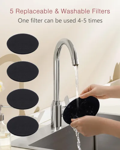 Miniatura 4 de LOFICOPER Campana extractora portátil, campana extractora de escritorio, extractor de cocina portátil, mini campana extractora de bajo ruido con 3