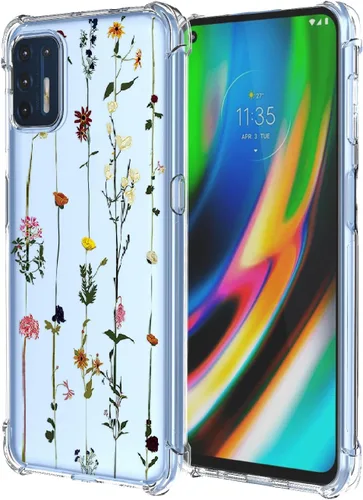 Miniatura 11 de Funda para Moto G Stylus 2021 4G Clear Flower Funda de teléfono TPU suave a prueba de golpes, antiarañazos, funda protectora para Motorola G Stylus