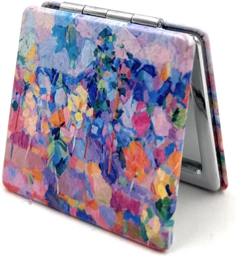 Miniatura 30 de Espejo de Mano Compacto a Granel Espejos Compactos para Bolsos Conjunto Plegable para Lápices de Labios Tamaño de Bolsillo Espejo de Mano Plegable