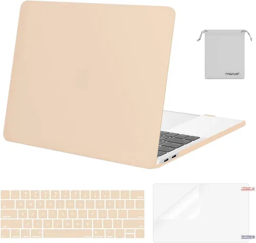 Miniatura 25 de MOSISO - Carcasa rígida de plástico, cubierta de teclado, protector de pantalla y bolsa de almacenamiento para MacBook Pro 13 pulgadas/33 cm Azul