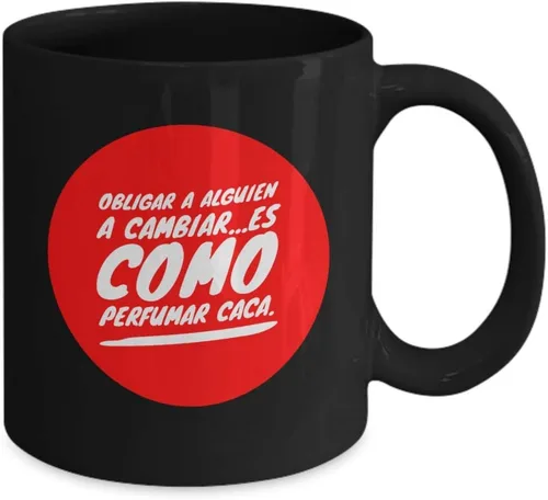 Miniatura 2 de Taza Cafe CACA, taza de café divertidas, tazas personalizadas, taza de café inspiradoras, taza con mensajes positivos.