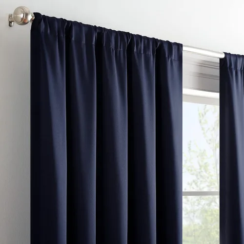Miniatura 6 de Eclipse Cortina Sólida Thermapanel para Oscurecer Habitaciones con Bolsillo para Barra, Cortina de Ventana para Dormitorio y Sala de Estar