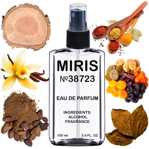 MIRIS No. 38723, Inspired by Tobacco Vanille, Eau de Parfum unisex de larga duración para mujeres y hombres, en aerosol, 3.4 fl oz / 3.4 fl oz