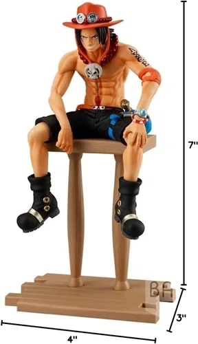 Miniatura 4 de BanPresto - Estatua de una pieza Grandline Journey-Portgas.D.Ace