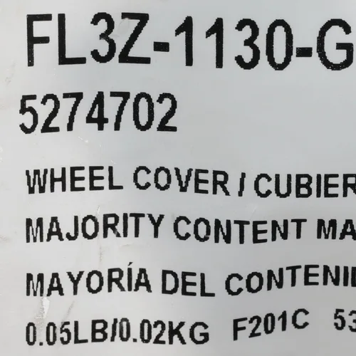 Miniatura 3 de 2015 compatible con Ford F150 de 17 pulgadas, centro de cubo de rueda de neumático compatible con cubierta de tapa plateada compatible con Ford Oval