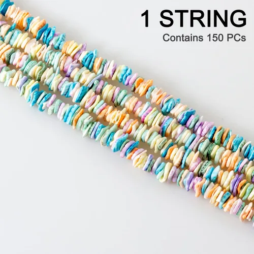 Miniatura 3 de 100 piezas de cuentas de piedras preciosas naturales para hacer joyas, 0.5 pulgadas, redondas irregulares, cuentas sueltas de cristal perforadas
