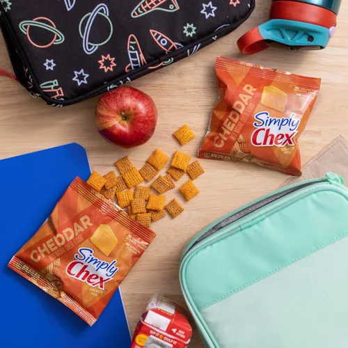 Miniatura 3 de Simply Chex Snack Mix, Cheddar, 0.92 onzas (paquete de 60)