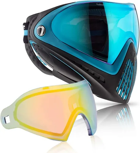 Miniatura 8 de Dye Precision I4 - Máscara de paintball térmica con lentes Dye I4 - Gafas para paintball y airsoft – Dirty Bird con lente térmica