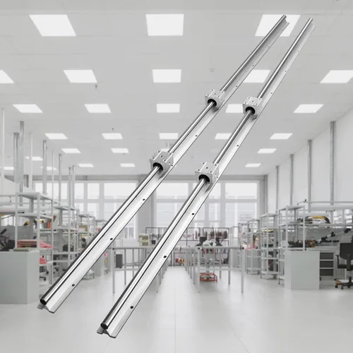 Miniatura 8 de VEVOR Riel lineal, 2 piezas SBR20-1500mm, carril de deslizamiento lineal, kit CNC de 4 piezas de bloque de rodamiento SBR20UU, kit de carriles