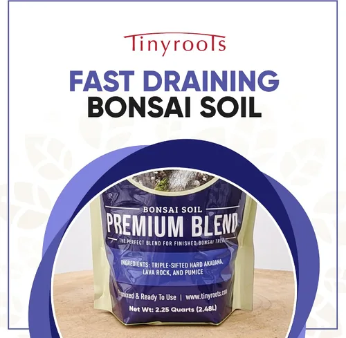 Miniatura 3 de Bonsai Outlet Tierra Premium para Bonsai - Tinyroots Bolsa de 2.5 Galones de Mezcla de Tierra para Bonsai Terminado, Ideal para Retención de Agua
