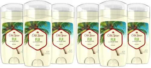 Miniatura 9 de Old Spice Fiji - Desodorante sin aluminio para hombres, con aroma a palmera, inspirado en la naturaleza, 3 onzas, paquete de 3