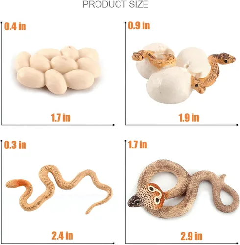 Miniatura 4 de Montessori Life Cycle Animal Insect Figurines Juguetes de aprendizaje y educación, juguetes de insectos de plástico para niños, actividades