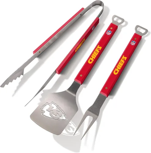Miniatura 15 de YouTheFan NFL Spirit Series - Juego de barbacoa de 3 piezas
