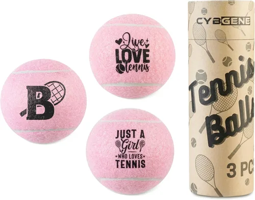 Miniatura 14 de Regalos de tenis, pelota de tenis personalizada, juego de 3 pelotas de tenis únicas con paquete de regalo, perfecto para compañeros de equipo de Men