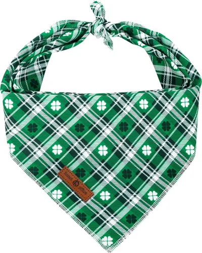 Miniatura 25 de lionet paws Bandana de conejo de Pascua para perros pequeños, medianos y grandes, pañuelo triangular para perros y gatos, bufanda para niñas y niños