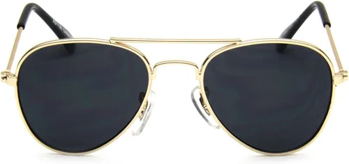 Miniatura 2 de Baby Boy Girl Classic Aviator Style Retro Metal Sunglasses