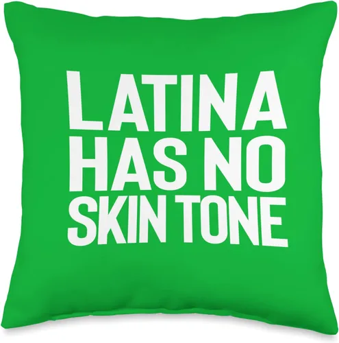 Miniatura 5 de Proud Latina Support Empowered Unified Afro Love Proud Skin Tone Empowered Unified Afro Latina - Almohada de 18 x 18 pulgadas, multicolor