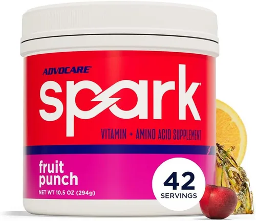 Lata de AdvoCare Spark, sabor sandía, 10.5 onzas, Fruit Punch, 1