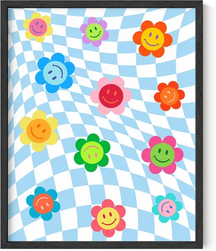 Miniatura 48 de HAUS AND HUES Póster de hongos trippy – Indie for Room Aesthetic Trippy Hippie Y2K, arte de hongos, imágenes indie, decoración de pared