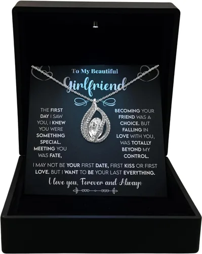 Miniatura 28 de TRYNDI Collar - Regalos para esposa del marido: Navidad, aniversario, ideas de cumpleaños; regalos románticos para ella