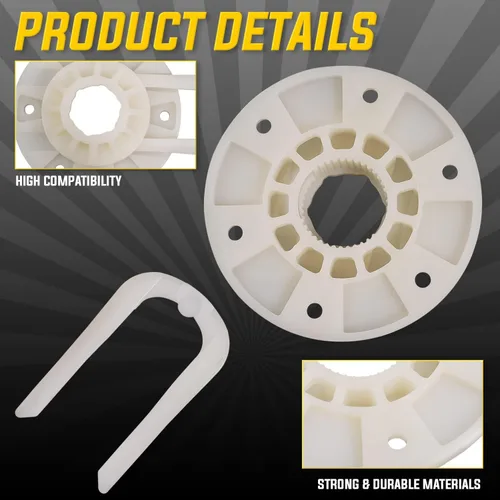 Miniatura 3 de Kit de cubo accionado por Seentech W10528947 compatible con lavadoras Whirlpool Kenmore – Reemplaza: AP5665171, W10396887, W10528947VP, PS6012095