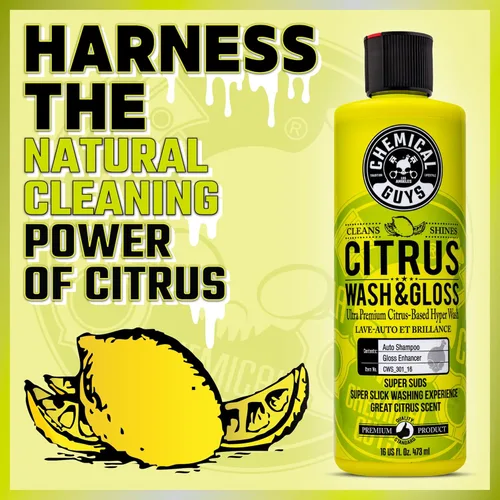 Miniatura 11 de Chemical Guys Jabón de Espuma para Lavado de Auto Citrus Wash & Gloss - Fórmula de Alta Espuma para Cañones de Espuma, Pistolas de Espuma o Lavados