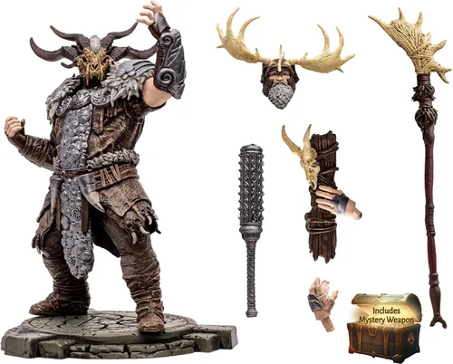 Miniatura 6 de McFarlane Toys - Diablo IV Landslide Druida (Común) Figura Posada Escala 1:12