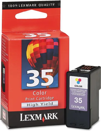 Lexmark Cartucho de tinta 18C0035 35 P315 P4330 P6250 X2530 X2550 X3350 X5250 X5340 Z816 en embalaje al por menor
