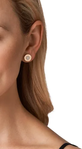 Miniatura 3 de Michael Kors - Aretes tipo dormilona, de acero inoxidable, con detalles de cristal