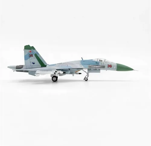 Miniatura 4 de Sukhoi Su-27 1/100 Modelo de avión fundido a troquel Barents Scalpel 1987
