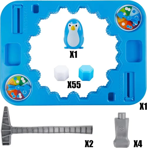 Miniatura 2 de DR.DUDU Juego Rompe Hielo Salva al Pingüino en el Bloque de Hielo, Juego Divertido Familiar, Activa la Trampa del Pingüino, Regalos para el Día