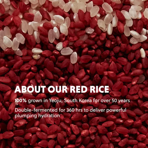 Miniatura 8 de HANYUL Suero Hidratante de Arroz Rojo con Ceramida Vegana Cuidado de la piel coreano para hidratación profunda, brillo radiante de la piel