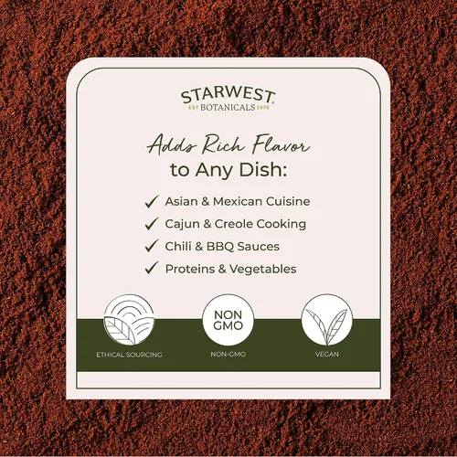 Miniatura 3 de Starwest Botanicals Pimienta de cayena orgánica en polvo 35,000 SHU, 1 libra (paquete de 1)