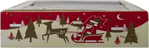 Miniatura 6 de Kurt Adler Adornos de vidrio ovalados de 30 mm Primeros Años para Navidad