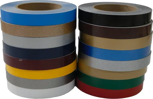 Miniatura 2 de Linear Designs Premium 1/2" X 15,24 Metros Cinta Adhesiva Automotriz de Una Raya - Oro Metálico de Otoño