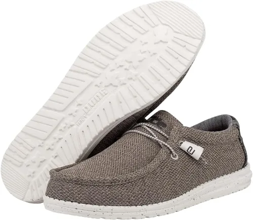 Miniatura 3 de Hey Dude Wally Stretch - Mocasines para hombre, cómodos y ligeros