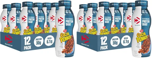 Miniatura 10 de Dymatize Performance - Batido de Proteína Sabor a Copos de Cacao, 30 g de Proteína, 6.1 g de BCAA para la Recuperación Muscular, Sin Azúcar Añadida